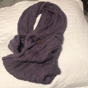 C.C. Purple infinity scarf